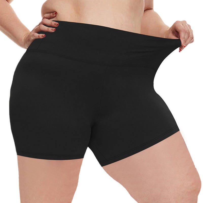 Plus Size Three-Point Yoga Shorts Women Three-Point Pants Summer Riding Yoga Pants Shorts Factory - Image 1